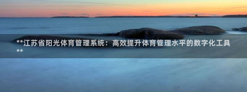必一运动sport爱