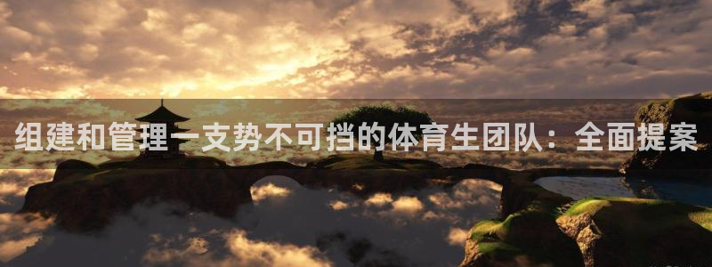 必一体育登入：组建和