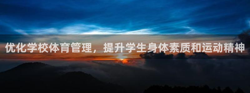 必一体育黑平台：优化